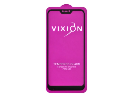 Защитное стекло 6D для Xiaomi Redmi 6 Pro/Mi A2 Lite (5,84") (черный) (VIXION)
