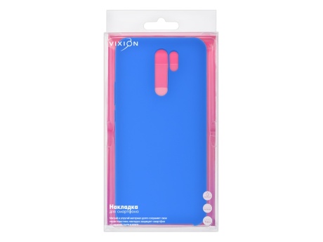 Накладка Vixion для Xiaomi Redmi 9 (синий)