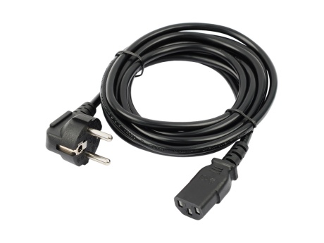 Кабель сетевой VIXION CAB57 EURO pin (m) - C13 (m) (3м) (черный)