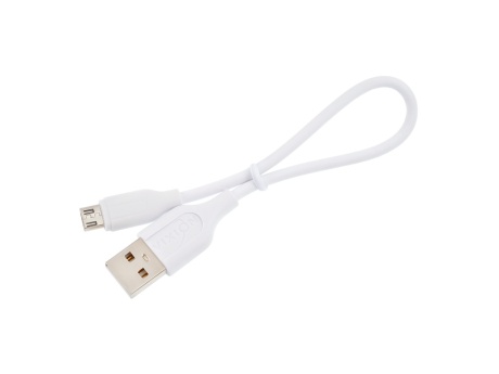 Кабель USB VIXION (K2m) microUSB (20см) (белый)