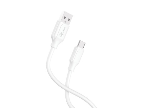Кабель USB VIXION PRO (VX-08c) 3,5A Type-C (1м) (белый)