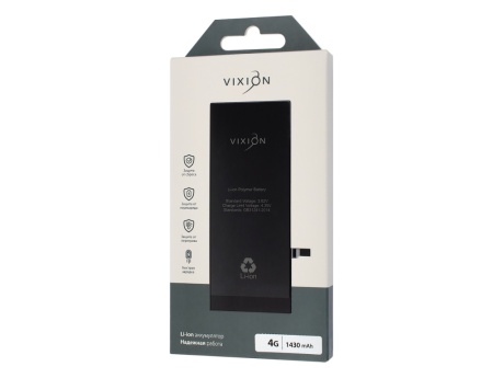 Аккумулятор для iPhone 4 (Vixion) (1430 mAh) с монтажным скотчем