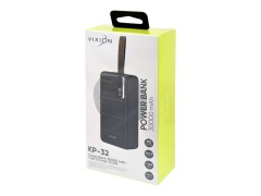 Портативное зарядное устройство (Power Bank) VIXION KP-32 30000mAh QC 3.0 + PD (черный)