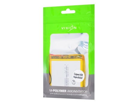 Аккумулятор универсальный 40х63х67 mm 3000mAh (3,7V Li-Pol) (Vixion)