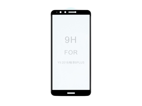 Защитное стекло 3D для Huawei Y9 2018 (черный) (VIXION)