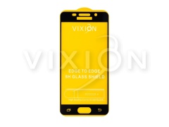 Защитное стекло 6D для Samsung A310F Galaxy A3 (2016) (черный) (VIXION)