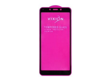 Защитное стекло 6D для Xiaomi Redmi 8A/8 (черный) (VIXION) (0)