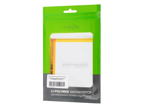Аккумулятор универсальный 3,7x105x65 mm 4 500mAh (3,7V Li-Pol) (Vixion)