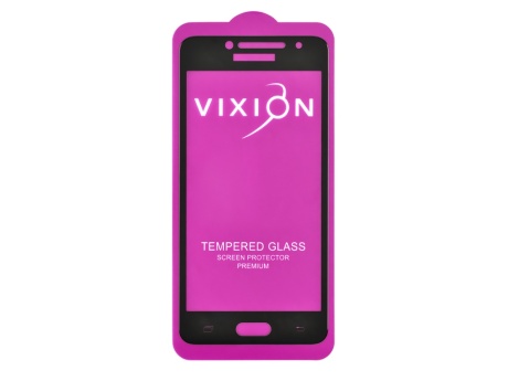 Защитное стекло 6D для Samsung G530H/G531/G532F (черный) (VIXION)