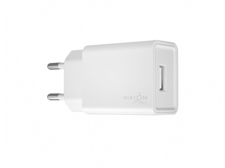 СЗУ VIXION PRO VH-06 (1-USB/2.1A) (белый)