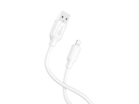 Кабель USB VIXION PRO (VX-08i) 3,5A для iPhone Lightning 8 pin (1м) (белый)