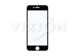 Защитное стекло 6D для iPhone 6/6S (черный) (VIXION)