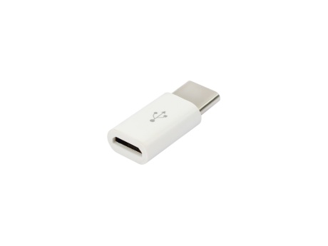 Адаптер VIXION (AD44) micro USB - Type-C (белый)