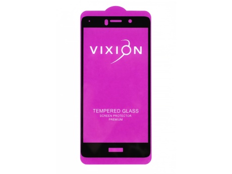 Защитное стекло 6D для Huawei Honor 6X (черный) (VIXION)