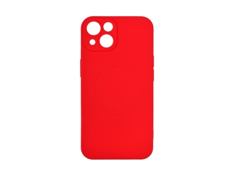 Накладка Vixion для iPhone 14 MagSafe (красный)