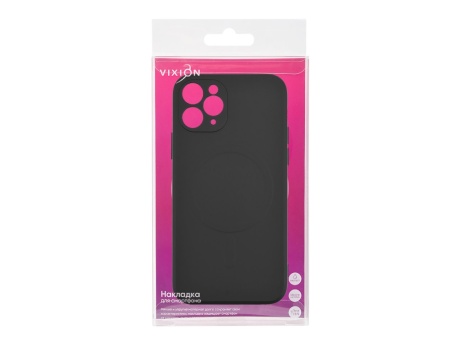 Накладка Vixion для iPhone 11 Pro MagSafe (черный)