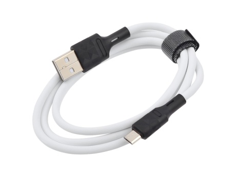 Кабель USB VIXION PRO (VX-07m) microUSB (1м) (белый)