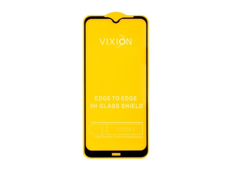 Защитное стекло 6D для Xiaomi Redmi Note 8T (черный) (VIXION)