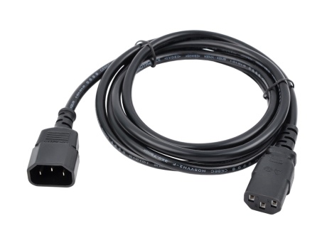 Кабель питания VIXION CAB11 IEC 320 C13 (m) - IEC 320 C14 (f) 1,8 м (черный)
