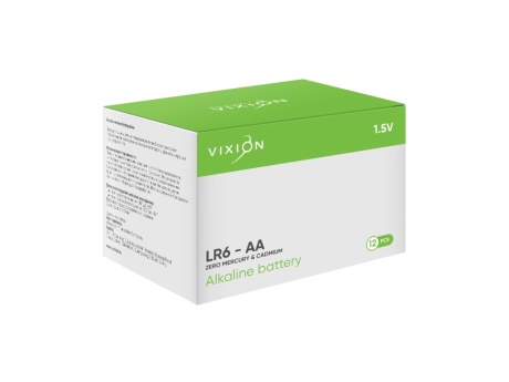 Батарейка Vixion алкалиновая LR6 - AA (блистер 2шт)