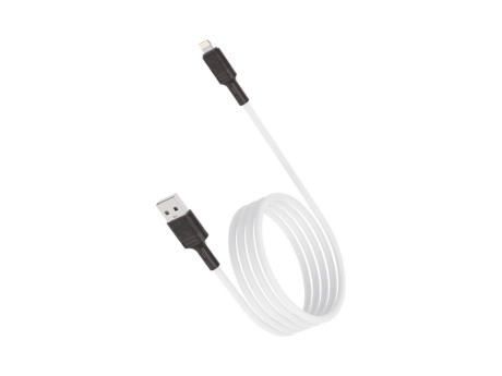 Кабель USB VIXION PRO (VX-07i) для iPhone Lightning 8 pin (1м) (белый)