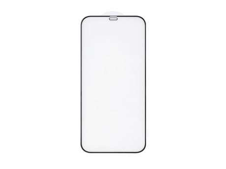 Защитное стекло 3D для iPhone 12 Pro Max (черный) (VIXION)