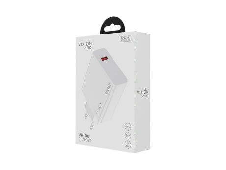 СЗУ VIXION PRO SE VH-08 (1-USB 100W) (белый)
