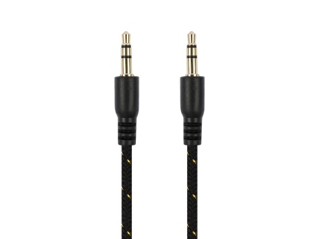 Кабель VIXION CAB50 AUX 3,5 (M) - AUX 3,5 (M) 1.5m (черный)