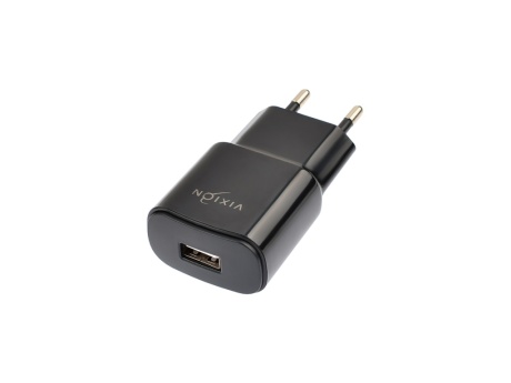 СЗУ VIXION L5i (1-USB/2.1A) + Lightning кабель 1м (черный)