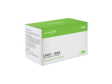 Батарейка Vixion алкалиновая LR03 - AAA (блистер 2шт)
