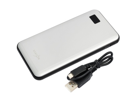 Портативное зарядное устройство (Power Bank) VIXION DP-19 10000mAh Fast Charge (Type-C) (серебро)