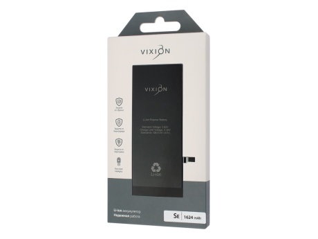 Аккумулятор для iPhone SE (Vixion) (1624 mAh) с монтажным скотчем