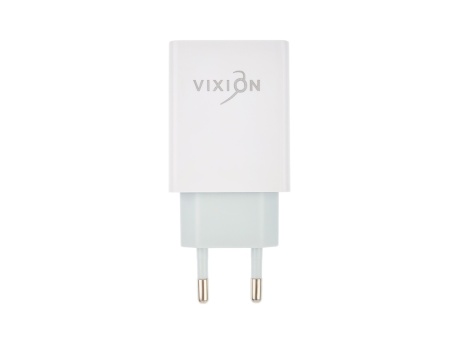 СЗУ VIXION L4i (1-USB/1A) + Lightning кабель 1м (белый)