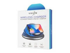Подставка с беспроводным ЗУ и подсветкой VIXION W11 (серый)