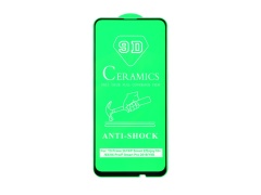 Защитное стекло керамическое для Huawei P Smart Z/Honor 9X (черный) (VIXION) (0)