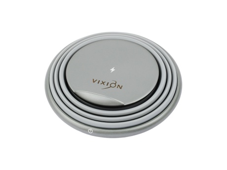 Подставка с беспроводным ЗУ и подсветкой VIXION W11 (серый)