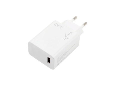 СЗУ VIXION L18 1-USB QC (33W) (белый)