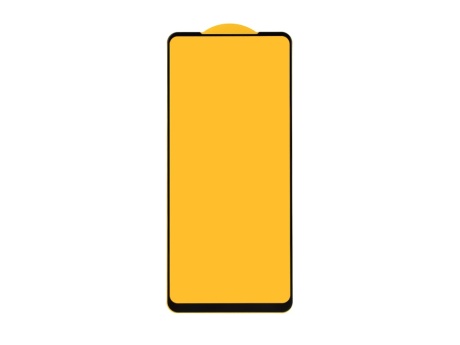 Защитное стекло 6D для Samsung A217F Galaxy A21s (черный) (VIXION)