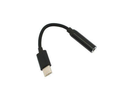 Адаптер VIXION (AD50) Jack 3.5 - Type-C (черный)