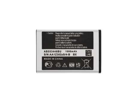 Аккумулятор для Samsung C5212 Duos/C3212 Duos/C3300/E1182/E2232 (AB553446BU) (VIXION)