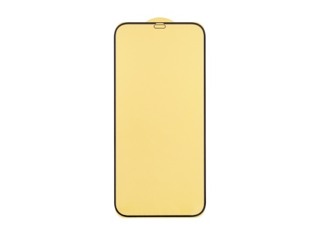 Защитное стекло 6D для iPhone 12 Pro Max (черный) (VIXION)