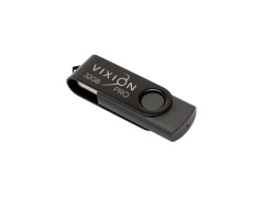 Накопитель USB Flash 32GB 2.0 VIXION PRO Black Twist (черный)