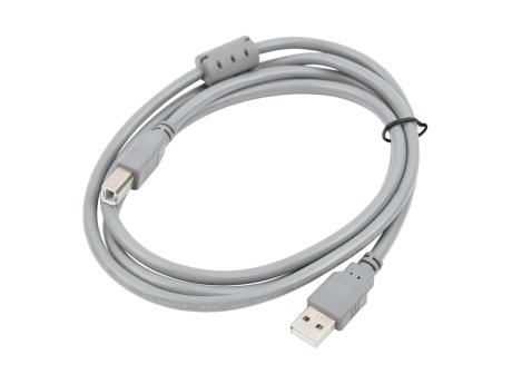 Кабель соединительный VIXION CAB21 USB 2.0 A — USB 2.0 B 1,8 м (серый)