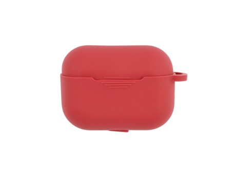 Чехол силиконовый для AirPods Pro (бордовый) (VIXION)