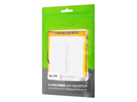 Аккумулятор универсальный 4x75x80 mm 3000mAh (3,7V Li-Pol) (Vixion)