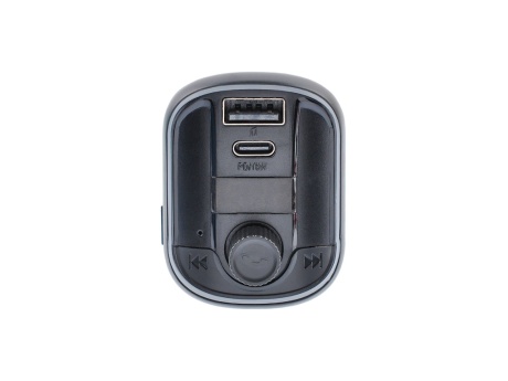 АЗУ VIXION RS-9 Bluetooth FM трансмиттер с зарядкой Type-C 18W (черный)