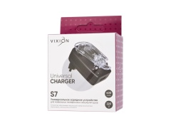 СЗУ VIXION S7 (0.4A) для Аккумулятора USB универсальное (лягушка) (EURO) с автополярностью
