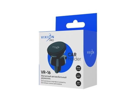 Авто-держатель VIXION PRO VR-16 магнитный в дефлектор (черный)