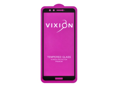 Защитное стекло 6D для Huawei Honor 9 Lite (черный) (VIXION)