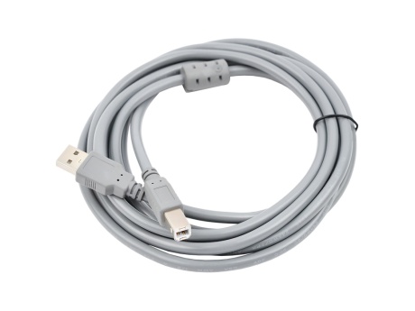 Кабель соединительный VIXION CAB22 USB 2.0 A — USB 2.0 B 3 м (серый)